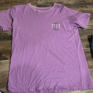 Purple salt life t-shirt
